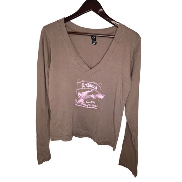 Antone’s “Home of the Blues” Vintage Soft Long-Sleeve Tee Size L Americana Blues - Picture 1 of 6